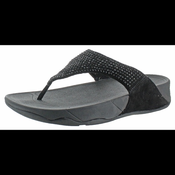 black fitflops size 5